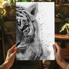 Tiger Aluminum Print by Insigneart USA