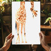 Giraffe Aluminum Print by Insigneart USA