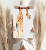 Giraffe Aluminum Print by Insigneart USA