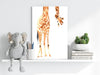 Giraffe Aluminum Print by Insigneart USA