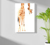 Giraffe Aluminum Print by Insigneart USA