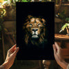 Lion Aluminum Print by Insigneart USA