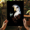 Eagle Aluminum Print by Insigneart USA