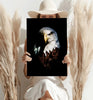 Eagle Aluminum Print by Insigneart USA