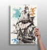 Ship Aluminum Print by Insigneart USA