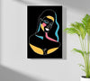 Line Art V1 Aluminum Print by Insigneart USA