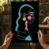 Line Art V2 Aluminum Print by Insigneart USA