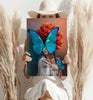 Butterfly Woman Aluminum Print by Insigneart USA