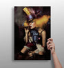 Woman Clown Aluminum Print by Insigneart USA