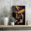 Woman Clown Aluminum Print by Insigneart USA