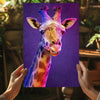 Giraffe Aluminum Print by Insigneart USA