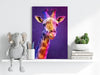 Giraffe Aluminum Print by Insigneart USA