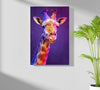 Giraffe Aluminum Print by Insigneart USA
