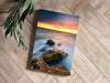 Sunset Lake View Aluminum Print by Insigneart USA