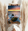 Sunset Lake View Aluminum Print by Insigneart USA