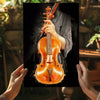 Violine Aluminum Print by Insigneart USA