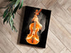 Violine Aluminum Print by Insigneart USA