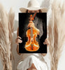 Violine Aluminum Print by Insigneart USA