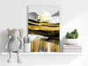 Abstract Valley Aluminum Print by Insigneart USA