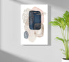 Line Art Modern Shape V3 Aluminum Print by Insigneart USA