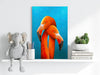 Flamingos Aluminum Print by Insigneart USA