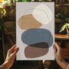 Line Art Modern Shape V5 Aluminum Print by Insigneart USA