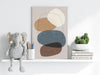 Line Art Modern Shape V5 Aluminum Print by Insigneart USA
