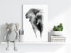 Elephant Aluminum Print by Insigneart USA