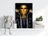 Woman in Fashion Aluminum Print by Insigneart USA