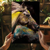 Horse Aluminum Print by Insigneart USA