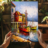 Remote Shores Aluminum Print by Insigneart USA