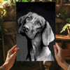 Cute Dog Aluminum Print by Insigneart USA