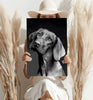 Cute Dog Aluminum Print by Insigneart USA