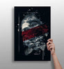 Poseidon Red Aluminum Print by Insigneart USA