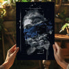 Poseidon Blue Aluminum Print by Insigneart USA