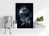 Poseidon Blue Aluminum Print by Insigneart USA