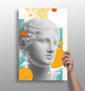 Statue Head Contemporary Aluminum Print by Insigneart USA