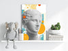 Statue Head Contemporary Aluminum Print by Insigneart USA