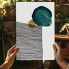 Modern Art Shape V3 Aluminum Print by Insigneart USA
