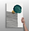 Modern Art Shape V3 Aluminum Print by Insigneart USA