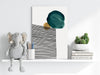 Modern Art Shape V3 Aluminum Print by Insigneart USA
