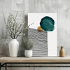 Modern Art Shape V3 Aluminum Print by Insigneart USA