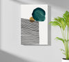 Modern Art Shape V3 Aluminum Print by Insigneart USA