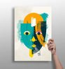 Contemporary Art V3 Aluminum Print by Insigneart USA