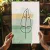 Line Art V3 Aluminum Print by Insigneart USA