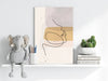 Line Art V6 Aluminum Print by Insigneart USA