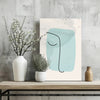 Line Art V8 Aluminum Print by Insigneart USA