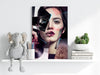 Woman Aluminum Print by Insigneart USA