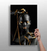 Woman Aluminum Print by Insigneart USA