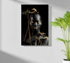 Woman Aluminum Print by Insigneart USA